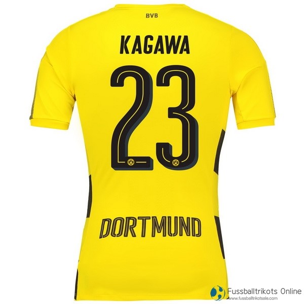 Borussia Dortmund Trikot Heim Kagawa 2017-18 Fussballtrikots Günstig